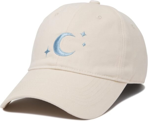 Hat, Embroidered Brushed Cotton Women’s Baseball Hat Unisex Fit, Adjustable One Size