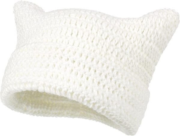 Women Beanie Warm Winter Hats, Soft Knit Lazy Beanie for Women, Women Cat Beanie，Women Fox hat, Slouchy Beanies for Women