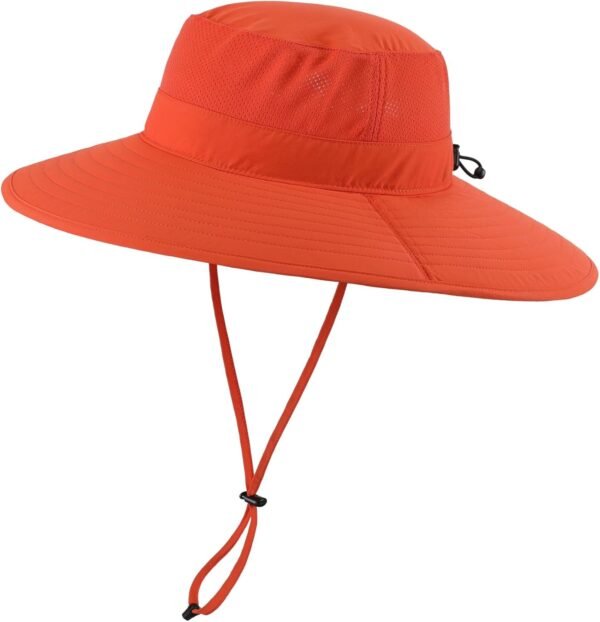 UPF50+ men Sun Hat Wide Brim Fishing Hat Foldable Large Brim UV Protection Sun Hat for Men Women Beach Gardening