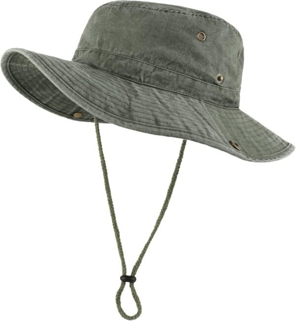 Sun Hats Washed,Oversized Wide Floppy Brim Hiking Hat for Big Heads,Large Cooling Hats with Chin Strap