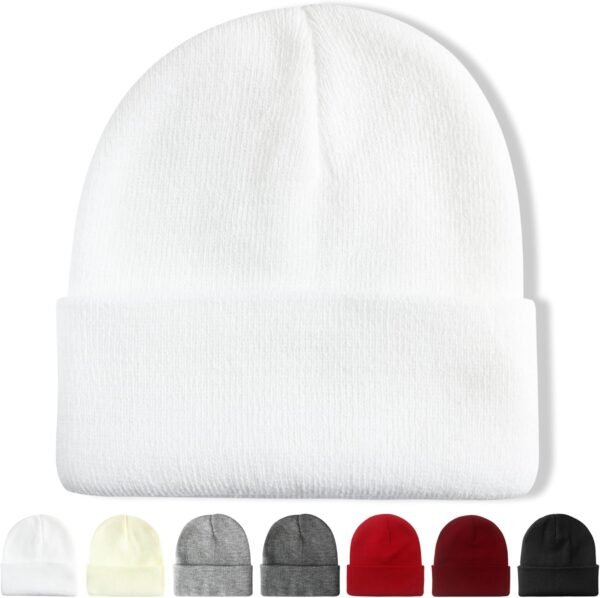 Beanie for Men Women Winter Hats for Mens Beanie Cuffed Knit Beanies Skull Cap