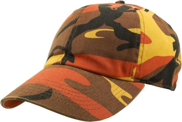 Baseball Cap Dad Hat 100% Cotton Polo Style Plain Blank Adjustable Size.