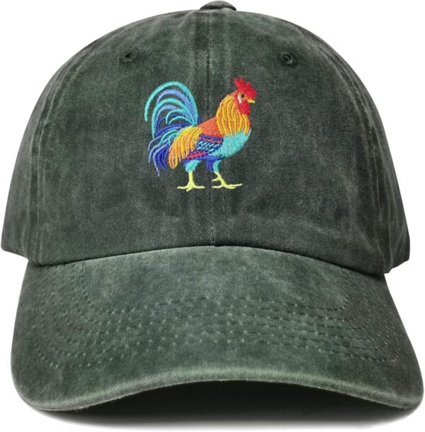 Embroidered Rooster Hats