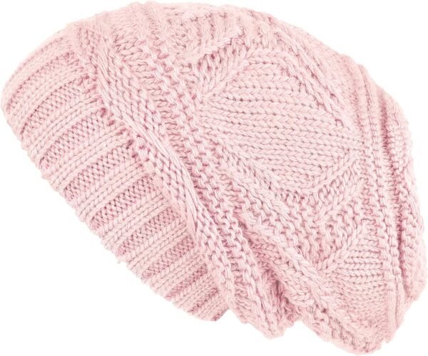 Knit Slouchy Oversized Soft Warm Winter Beanie Hat